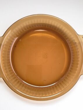 Anchor Hocking Amber Glass Baking Dish